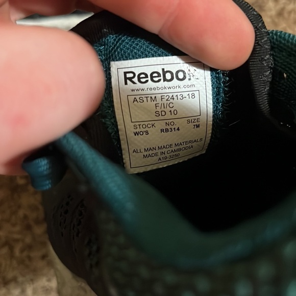 Reebok Women's Fusion Flexweave Work Shoe RB314 (Composite toe/Slip resistant) - Picture 12 of 12